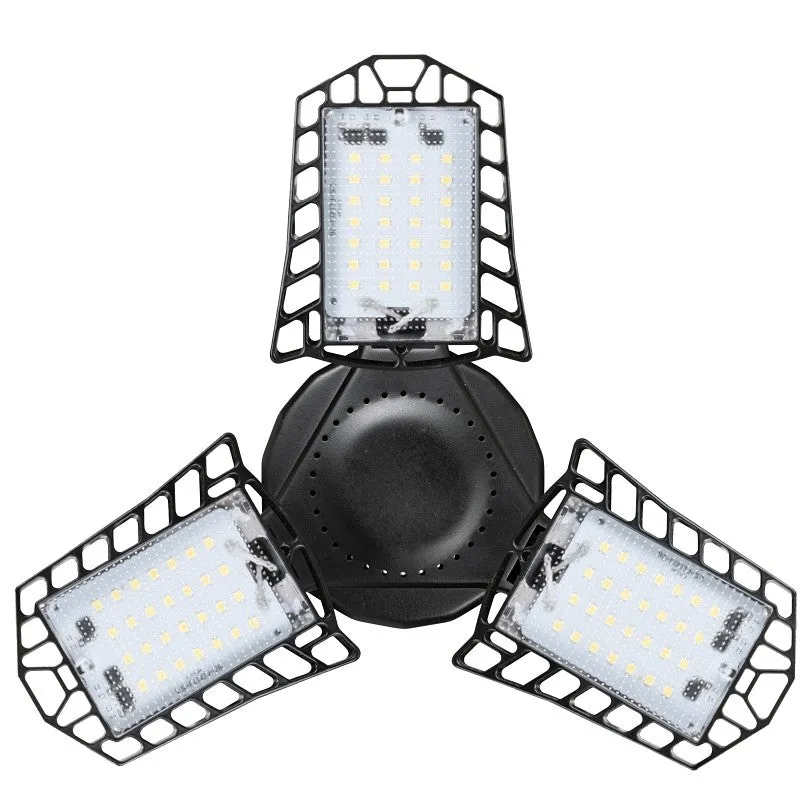 PowerZone GT-BU-G60A LED Panel Bulb, Medium E26, 300 W Equivalent, LED Lamp Base, Daylight Light, 5000 K Color Temp