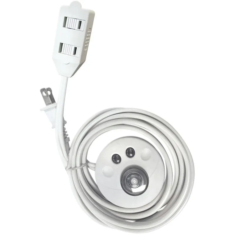 PowerZone ORFSL783609 Extension Cord, 16 AWG Cable, 1-15P Polarized Plug, 1-15R Polarized Receptacle, 9 ft L, 13 A