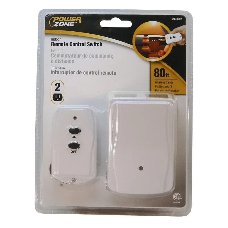 powerzone tnrc21 remote control 15 a 125 v 1875 w white