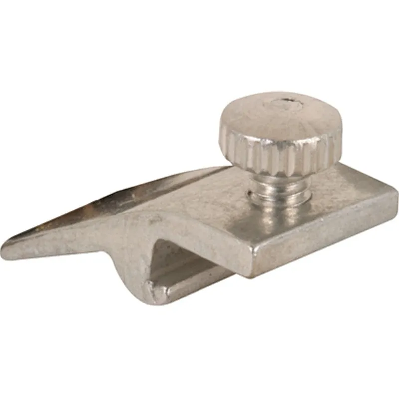 Prime-Line 426-6367 Window Screen Clip, Aluminum, Mill, White (Pack of 6)