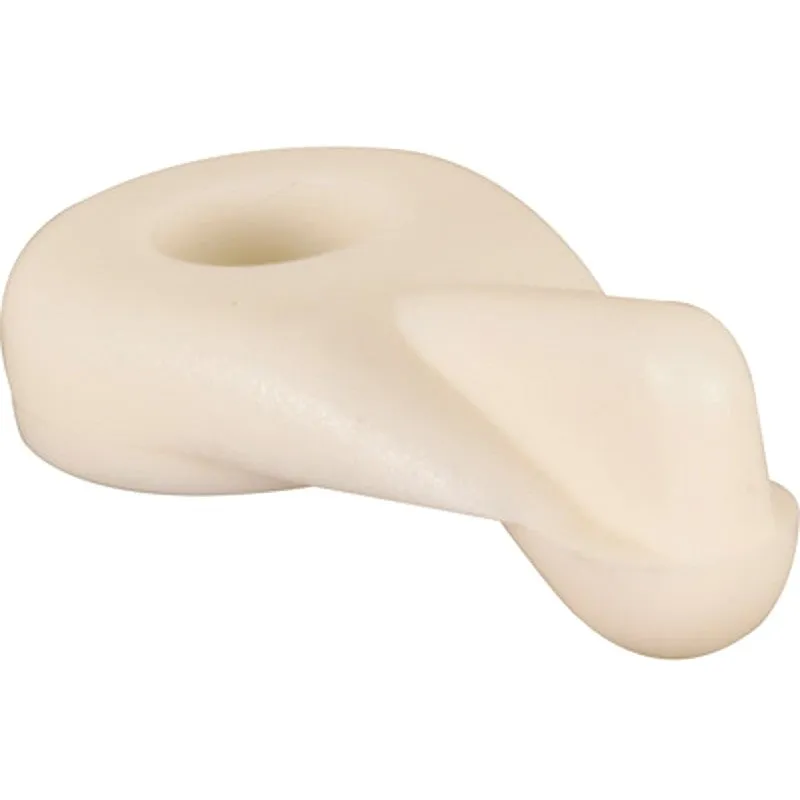 Prime-Line 908-6570 Storm Door Panel Clip, Plastic, Off-White (Pack of 6)