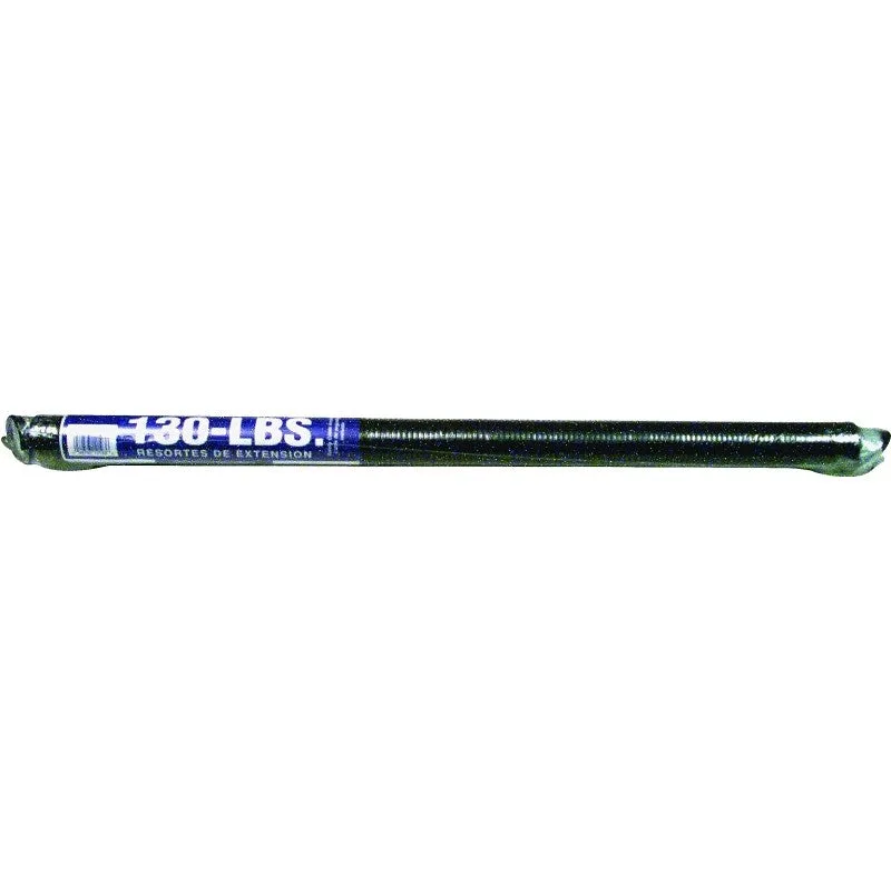 Prime-Line GD 12193 Extension Spring, 1-19/64 in OD, 25 in OAL, Carbon Steel, Galvanized, Loop End, 130 lb