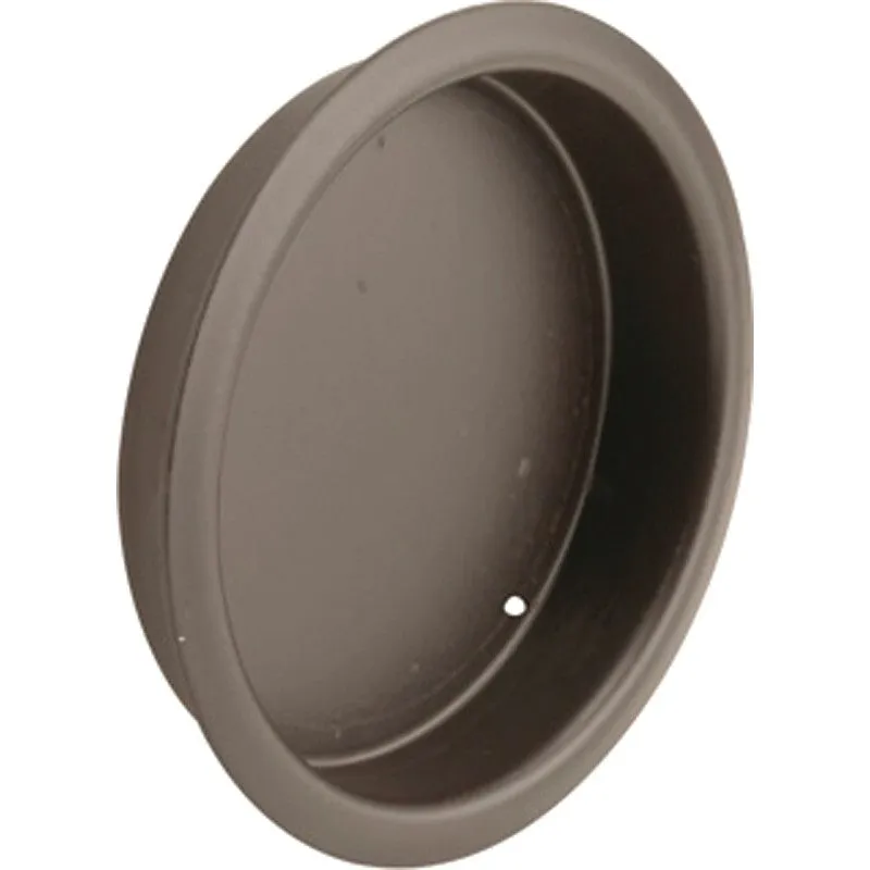 Prime-Line N 7208 Door Pull, 2 in Dia, 5/16 in D, Steel, Bronze (Pack of 6)