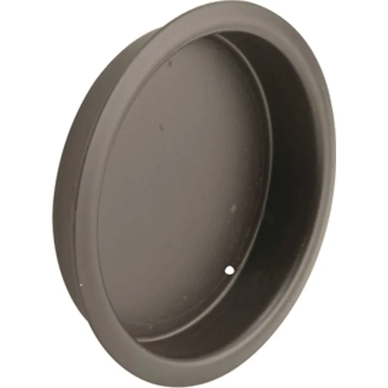 Prime-Line N 7211 Door Pull, 2-1/8 in Dia, 5/16 in D, Steel, Bronze (Pack of 6)