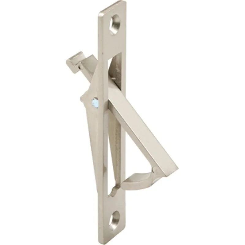 Prime-Line N 7274 Pocket Door Pull, 5/8 in W, 3-1/2 in D, 3/4 in H, Satin Nickel (Pack of 6)