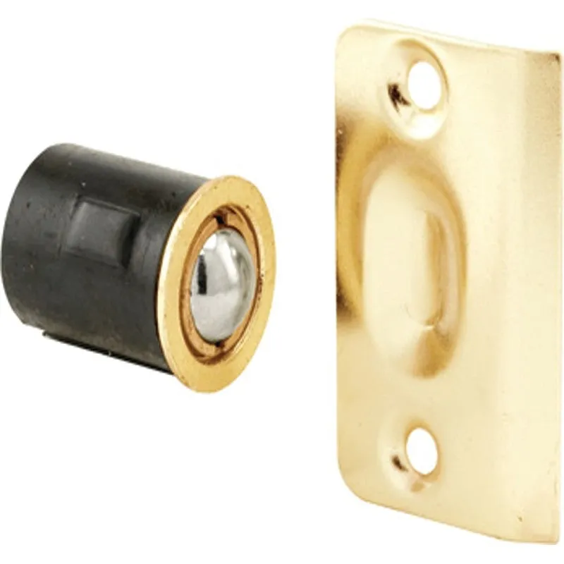 Prime-Line N 7331 Ball Bullet Catch and Strike, Brass (Pack of 6)