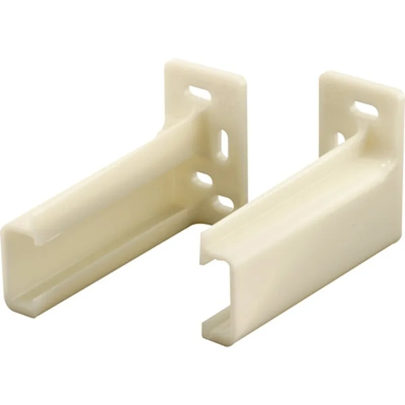 Prime-Line R 7265 Drawer Track Backplate, Nylon, Raw (Pack of 6)