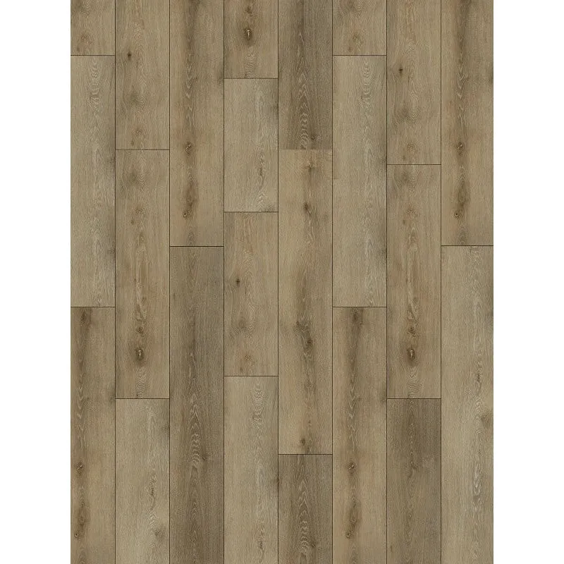 ProSelect Design ProFloor PF802 Flooring Plank, 48 in L, 7 in W, Stone Plastic Composite/Vinyl, Carolina Wood