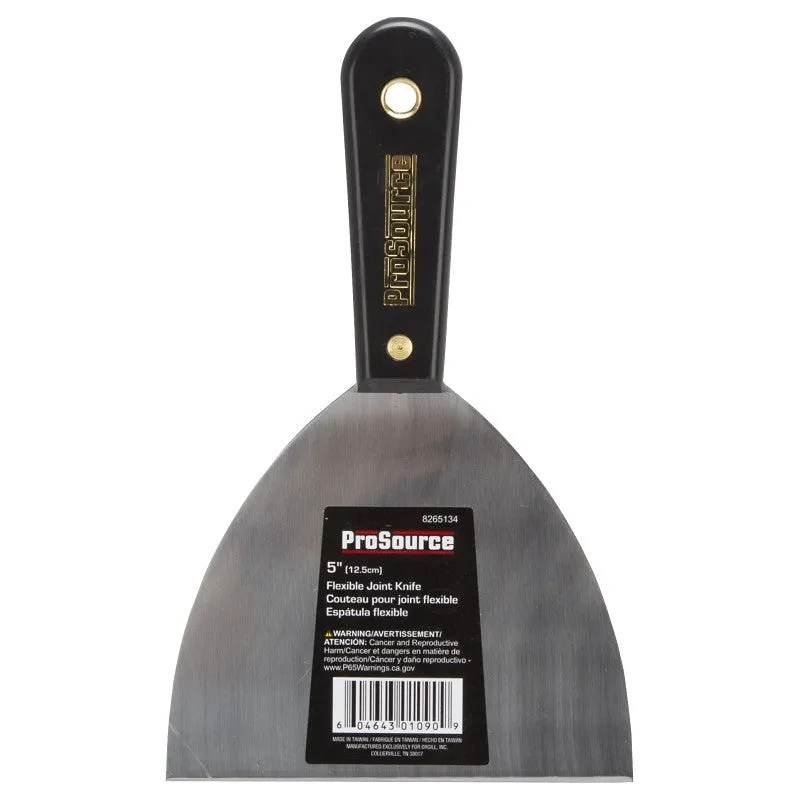 ProSource 01090 Joint Knife, 4-1/8 in W Blade, 5 in L Blade, HCS Blade, Full-Tang Blade, Comfort-Grip Handle