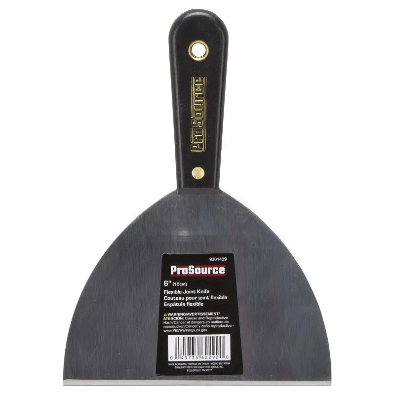 ProSource 01100-3L Joint Knife, 4-3/8 in W Blade, 6 in L Blade, HCS Blade, Full-Tang Blade, Comfort-Grip Handle