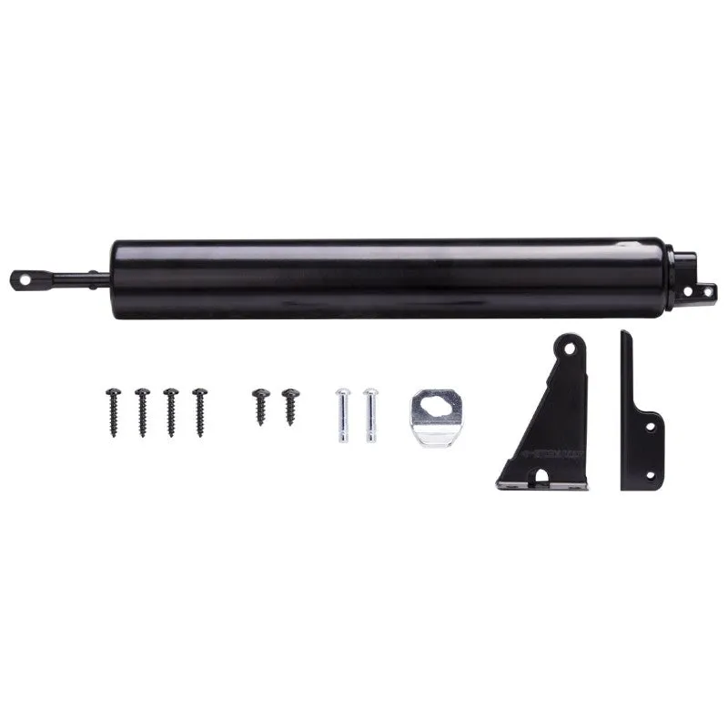 ProSource 16029-U-PS Door Closer, 1-1/2 in Dia Rod, 17-1/2 in L, Aluminum Tube, 90 deg Opening, 99 lb