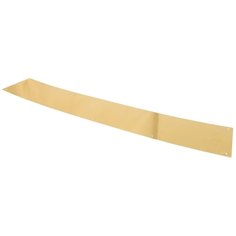 ProSource 32303BBD-PS Kick Plate, 30 in L, 6 in W, Aluminum