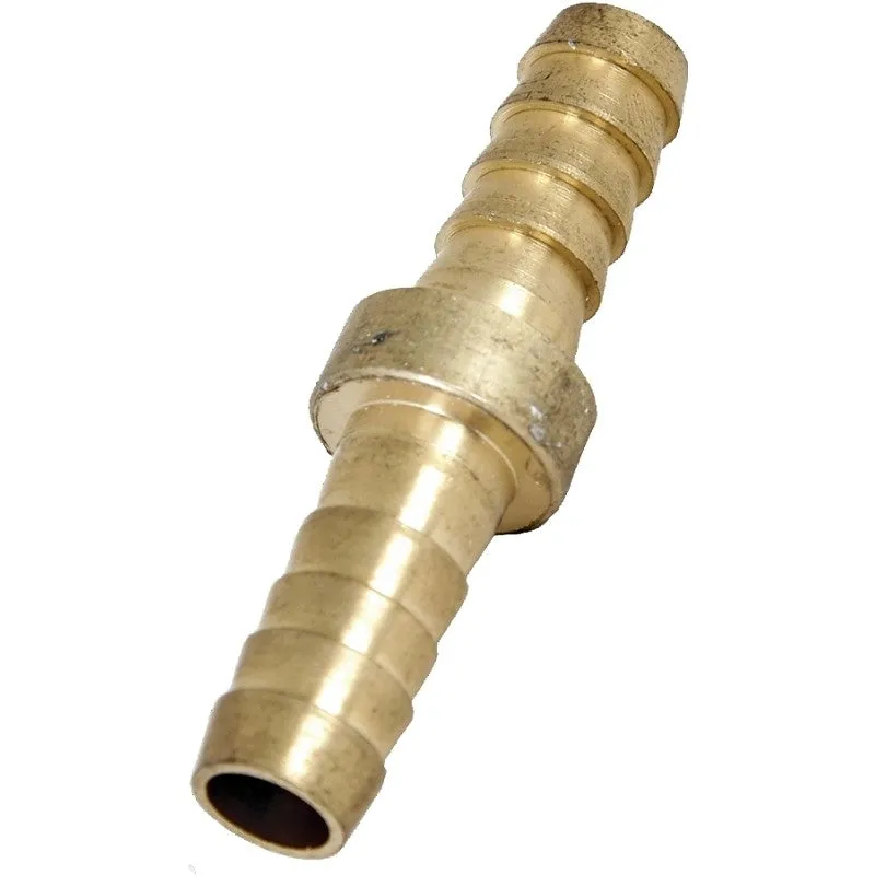 ProSource ATA-0243L Barb Hose Splicer, 3/8 in, MNPT, Brass, Brass (Pack of 25)