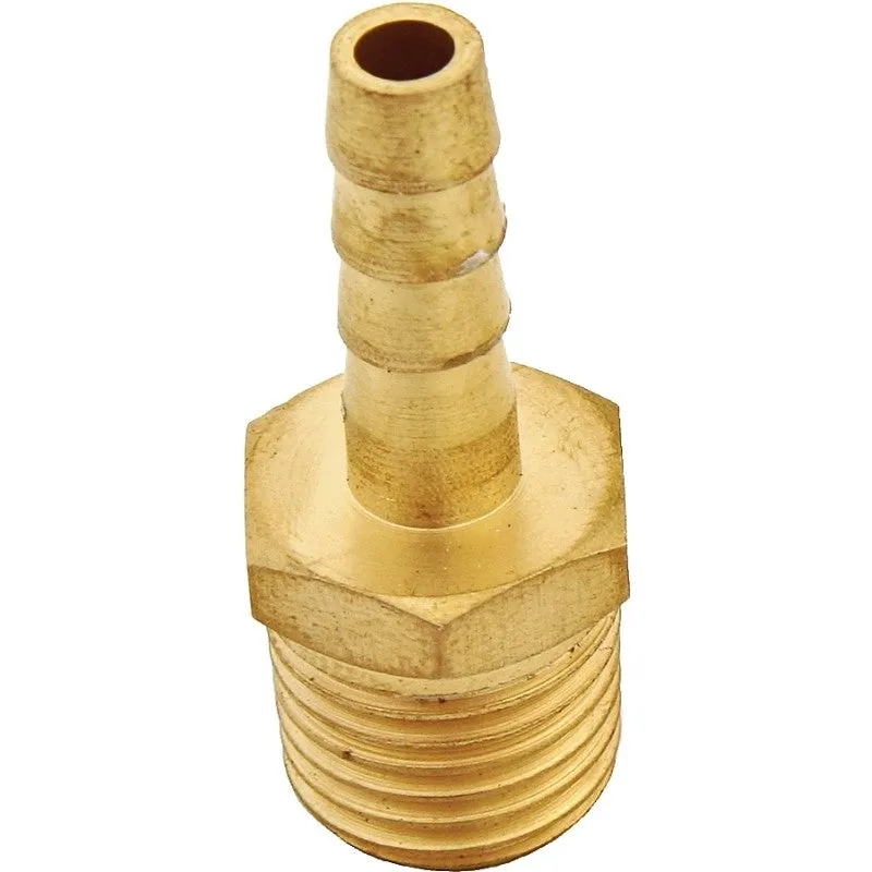ProSource ATA-057 Hose Plug, 1/4 in, MNPT, Brass, Brass (Pack of 25)