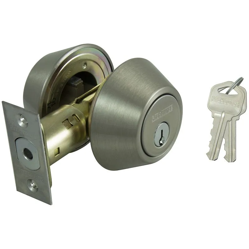 ProSource DBP2V-PS Keypad Lever Set, 3 Grade, Satin Nickel, 2-3/8 to 2-3/4 in Backset, KW1 Keyway (Pack of 3)