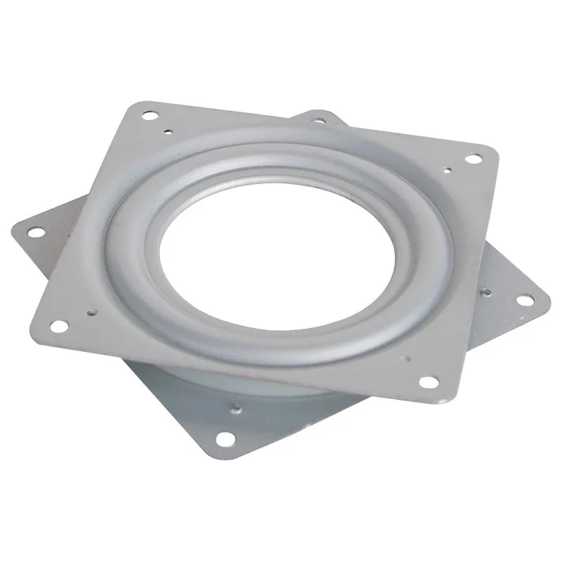 ProSource JC-L01-PS Lazy Susan Turntable, 300 lb, Steel Shelf, Silver, Zinc (Pack of 6)