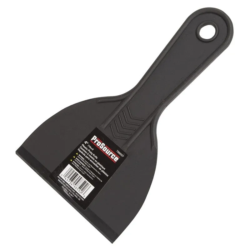 ProSource JL-PS043L Putty Knife, 4 in W Blade, 4 in L Blade, Plastic Handle (Pack of 20)
