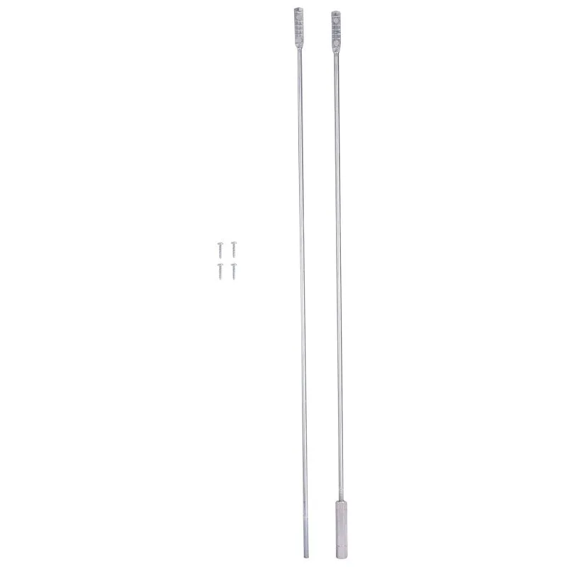 ProSource LR-105-PS Door Brace, 3/8 in W, Steel, Zinc