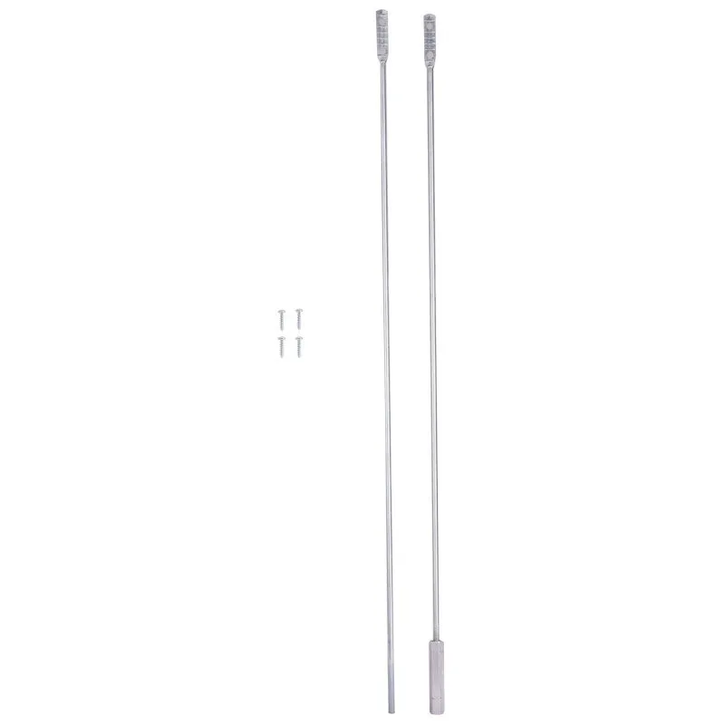 ProSource LR-106-PS Door Brace, 3/8 in W, Steel, Zinc
