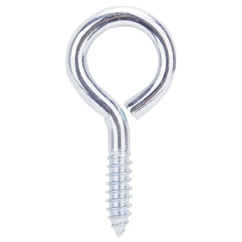ProSource LR210 Screw Eye, 9.2 mm Dia Wire, 10.88 mm Thread, 1-3/4 in L Thread, 3-7/8 in OAL, 354 lb Working Load, Steel (Pack of 20)