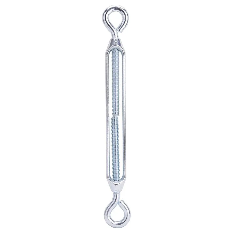 ProSource LR332 Turnbuckle, 3/8 in Thread, Eye, Eye, 15 in L Take-Up, Aluminum (Pack of 10)