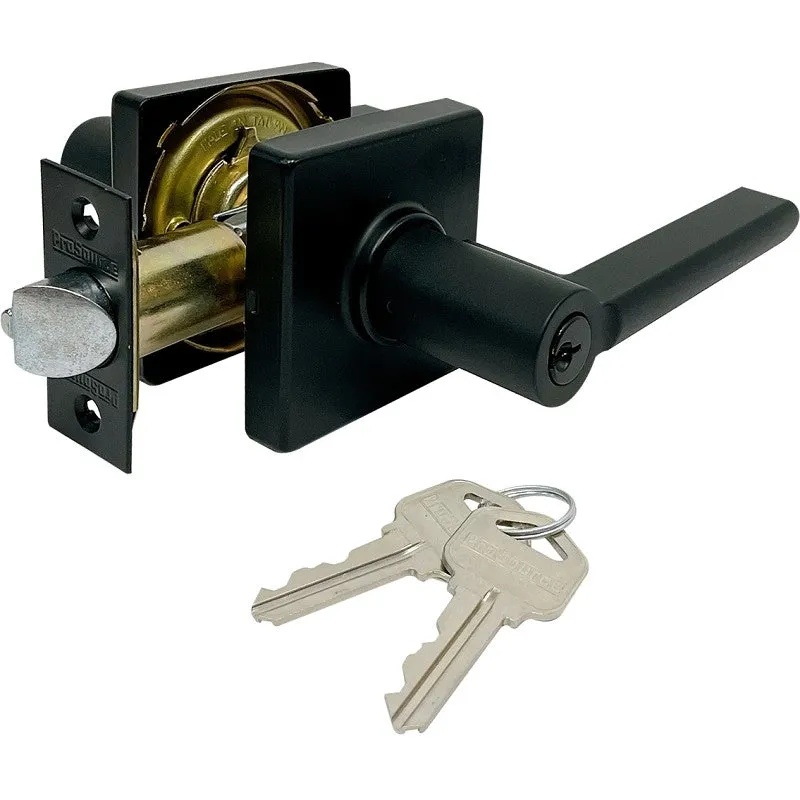 ProSource LS3X900YASR4V24 Entry Lever, Matte Black, Lever Handle, Metal, Commercial, Residential, 3 Grade (Pack of 3)