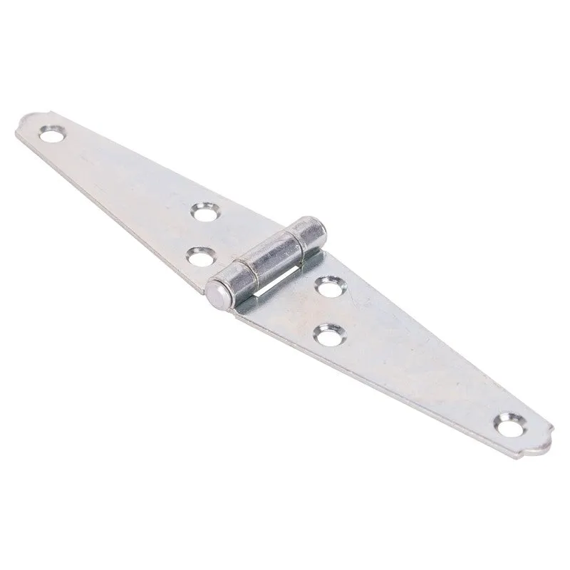 ProSource LSH-Z03-013L Strap Hinge, 1.4 mm Thick Leaf, Steel, 180 Range of Motion, Screw Mount Mounting (Pack of 10)