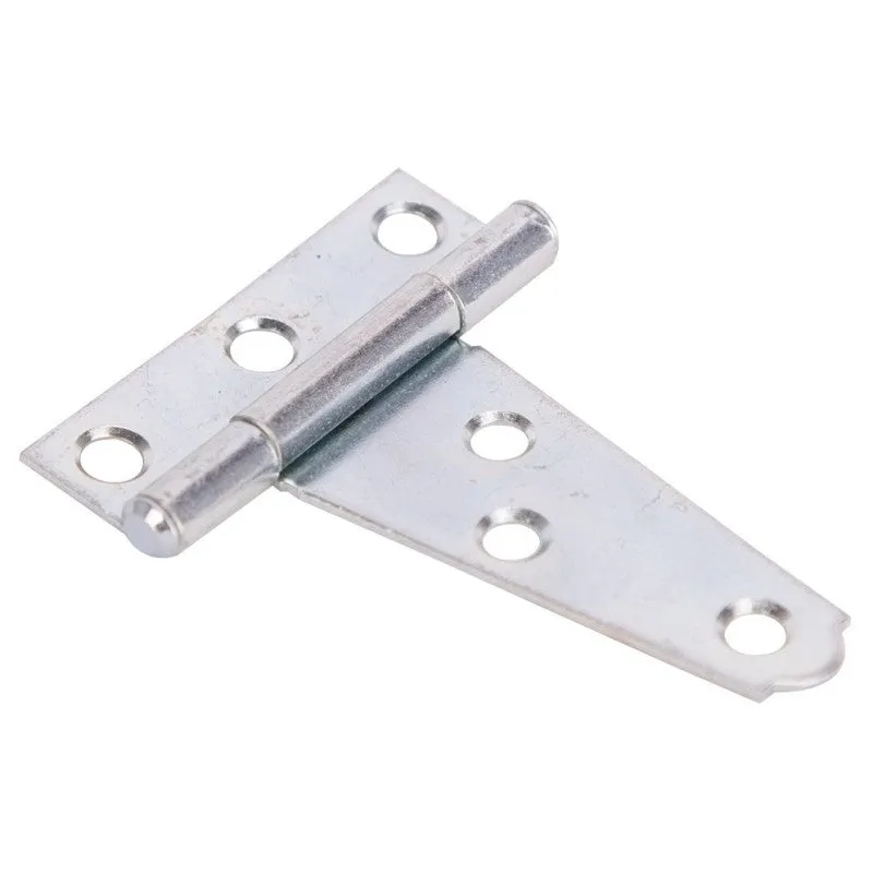 ProSource LTH-Z02-013L T-Hinge, Steel, Zinc, Fixed Pin, 180 deg Range of Motion, 8 (Pc) lb (Pack of 10)