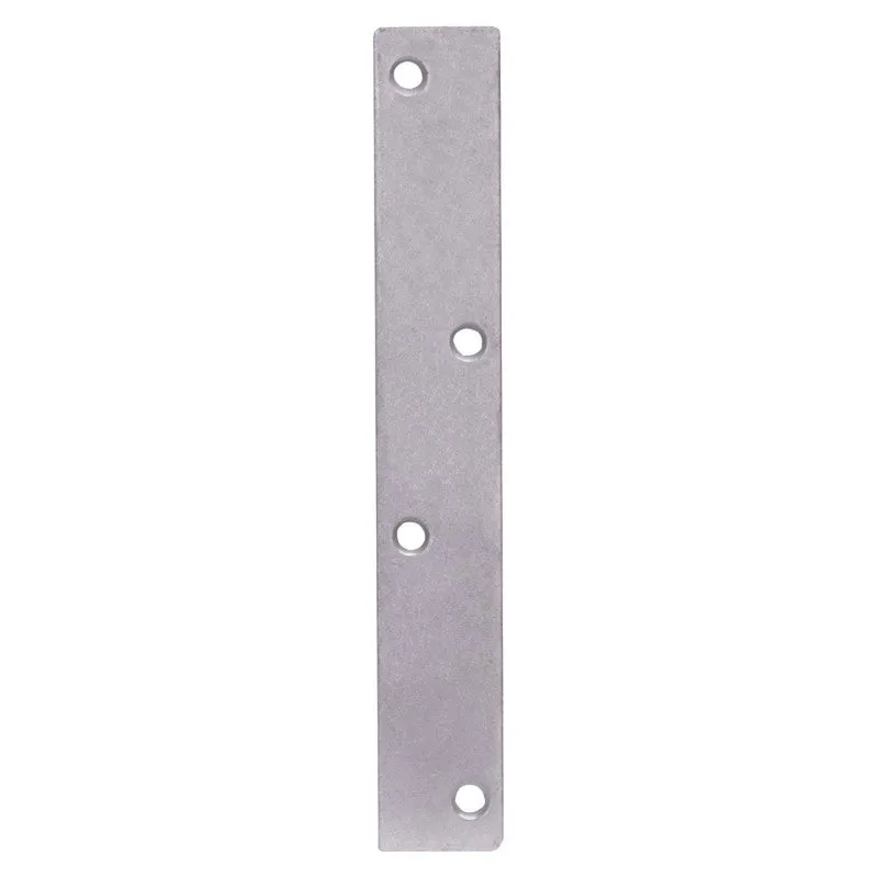 ProSource MP-Z08-01PS Mending Plate, 8 in L, 1-1/4 in W, Steel, Galvanized, Screw Mounting (Pack of 5)