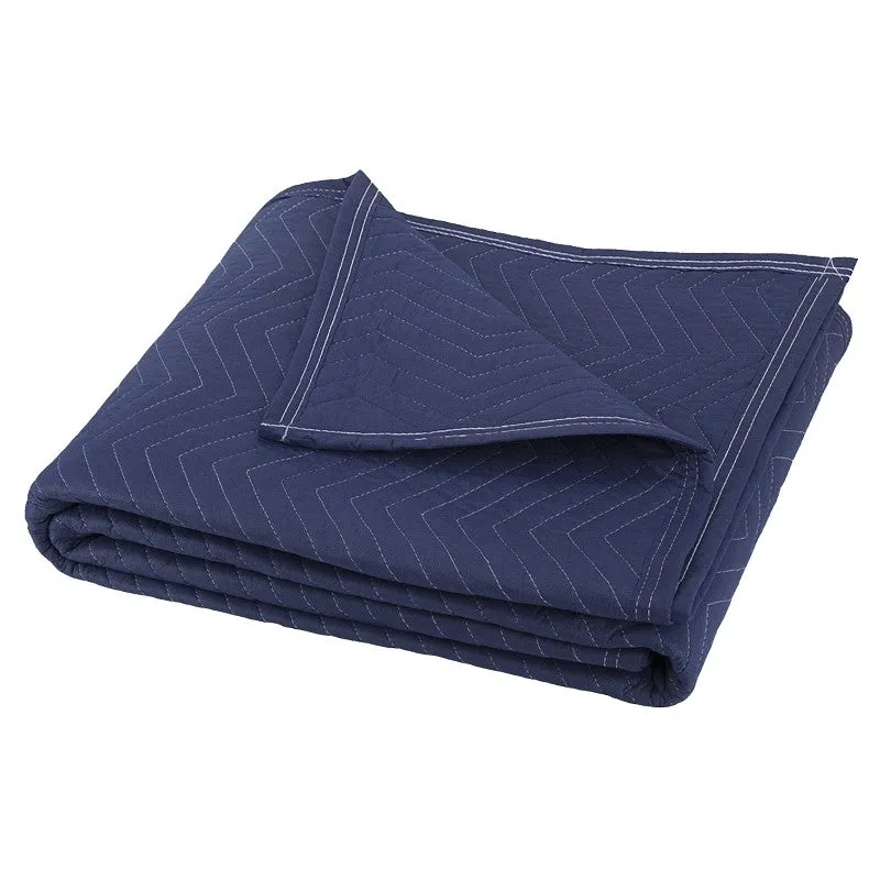 ProSource MT10101 Movers Blanket, 80 in L, 72 in W, Blue (Pack of 6)