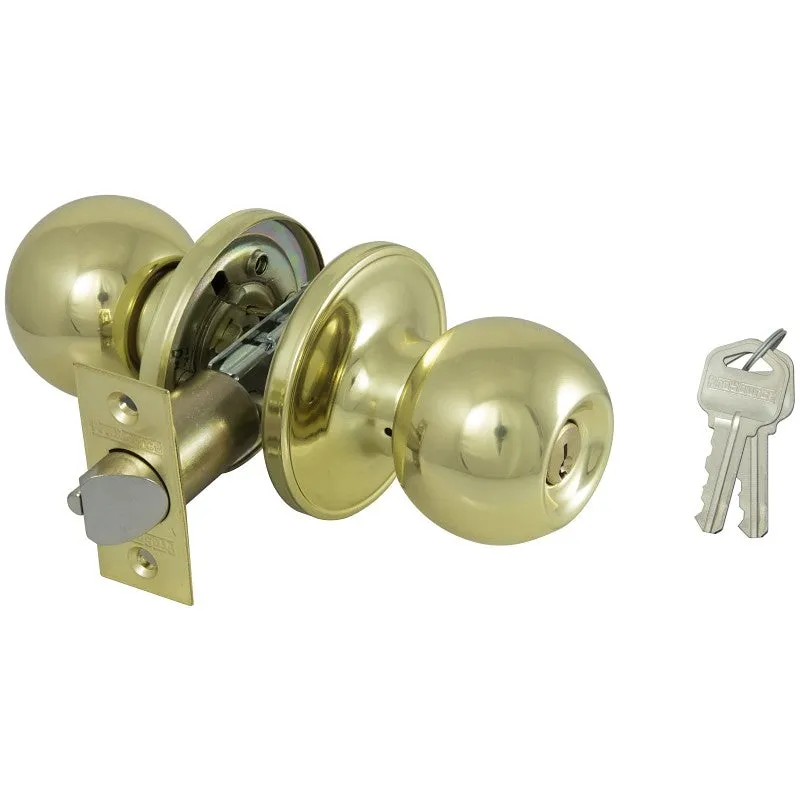 ProSource T3700V-PS Entry Knob, Stainless Steel, KW1, KA3 Keyway, 3 Grade (Pack of 3)