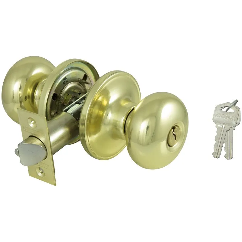ProSource TF700V-PS Entry Knob, Stainless Steel, KW1, KA3 Keyway, 3 Grade (Pack of 3)
