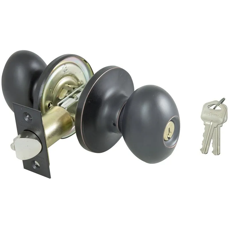 ProSource TYLX700V-PS Entry Knob, Brass, KW1, KA3 Keyway, 3 Grade (Pack of 3)