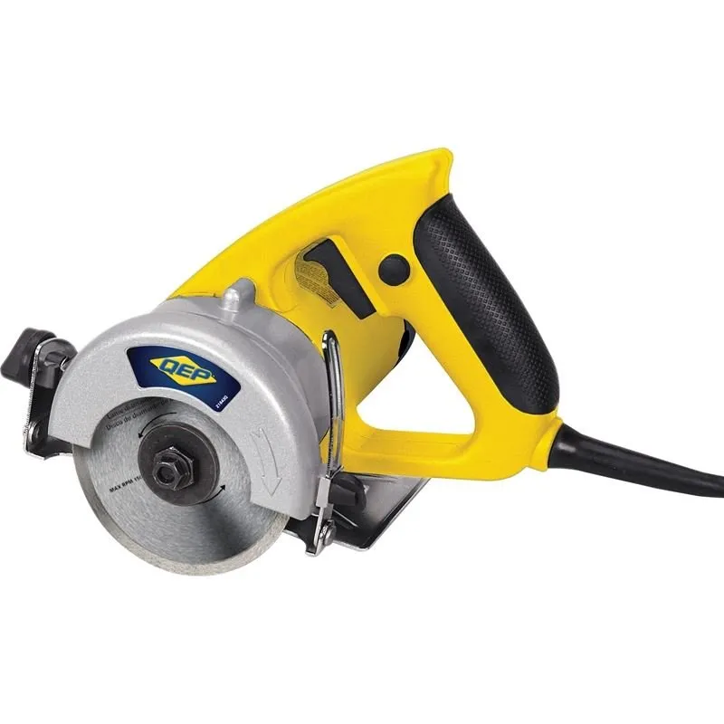 QEP 21643Q 1.5 HP Professional Handheld Tile Saw with Wet/Dry 4 in. Diamond Blade