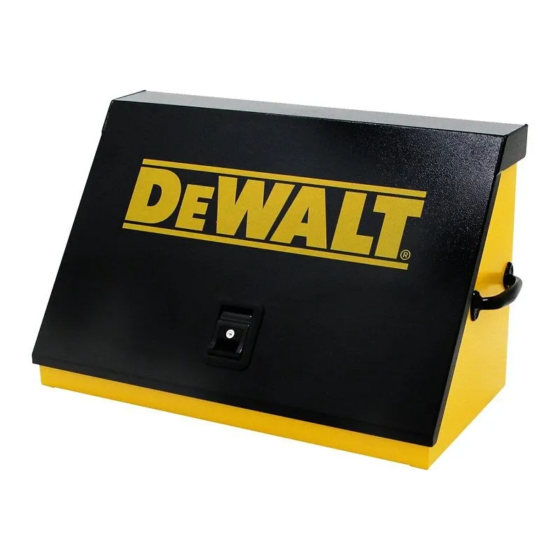 Quality Craft DXTB30BY Triangle Tool Box, Black/Yellow, 30 x 15 in Outside