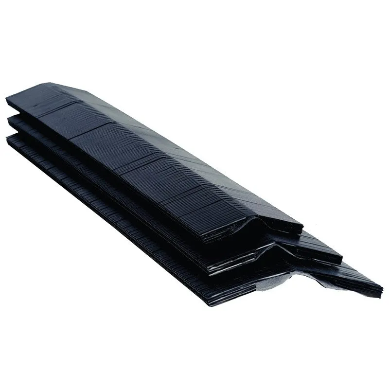 Quarrix 59092 Ridge Vent, 4 ft L, 11-1/4 in W, HDPE, Black (Pack of 12)