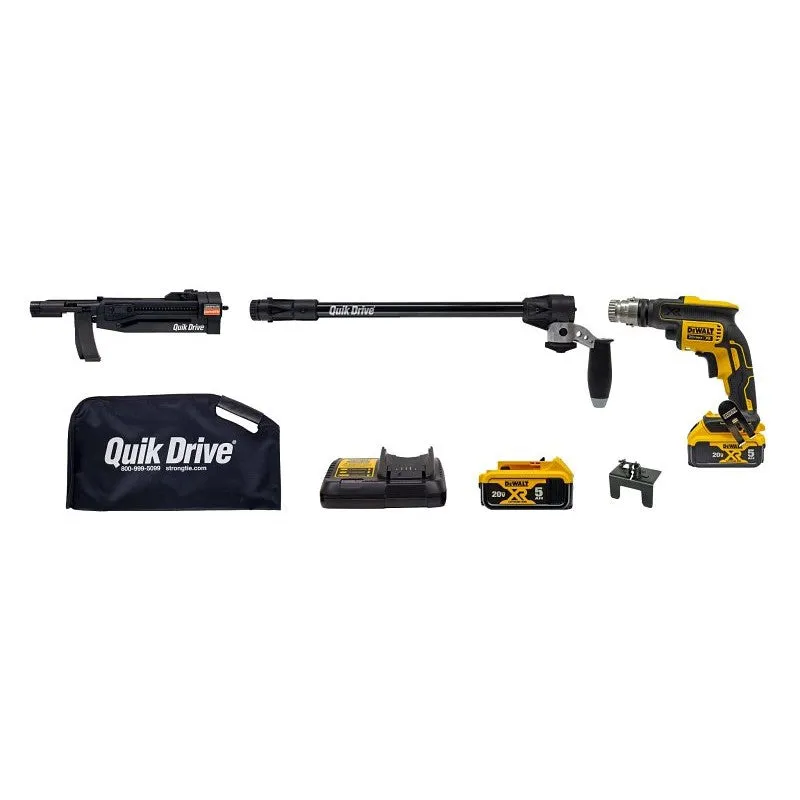 QuikDrive PRO300SG2DC2K Decking System, 5 A, 2000 rpm Speed, Includes: Batteries and Charger