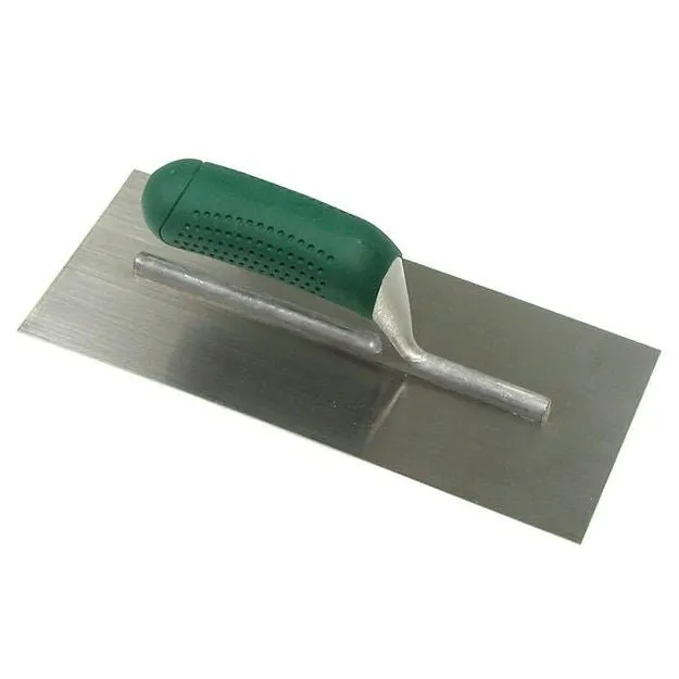 RICHARD PC-11-C 11 IN. X 4 1/2 IN. DRYWALL CURVED TROWEL, RUBBERIZED GRIP