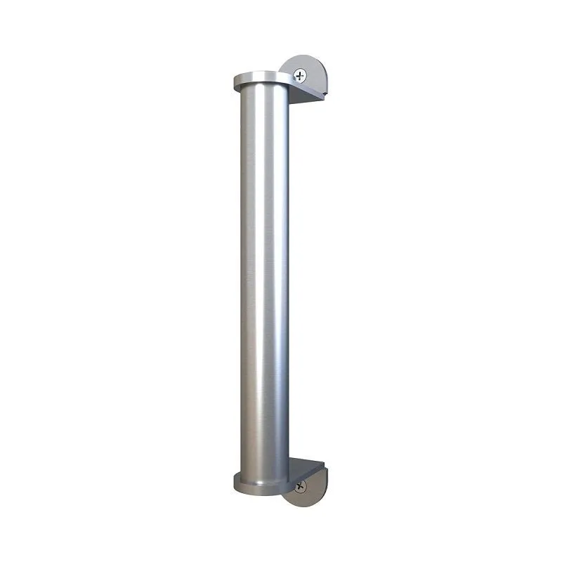 Renin Deben Series BD413-SN Barn Door Handle, 214 mm L Handle, Steel, Satin Nickel