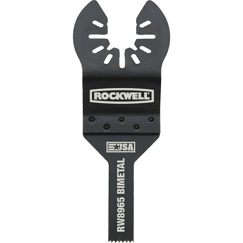 Rockwell RW8965 Oscillating Blade, Bi-Metal, Includes: Free Spacer and Universal Upgrade Ring