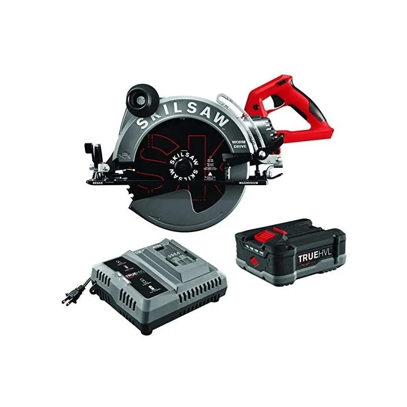 SKIL – SPTH70M-11 – 10-1/4 IN. TRUEHVL CORDLESS WORM DRIVE SAW KIT WITH TRUEHVL BATTERY, SKILSAW BLADE