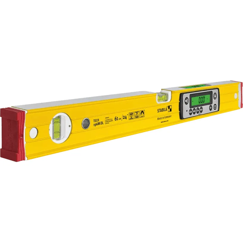 STABILA 39520 TECH 196 M DL Magnetic Digital Spirit Level 24″