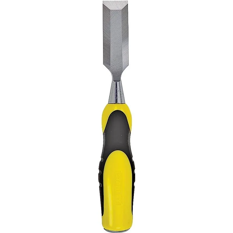 STANLEY 16-324 Chisel, 1-1/2 in Tip, 9-1/4 in OAL, Carbon Steel Blade, Ergonomic Handle