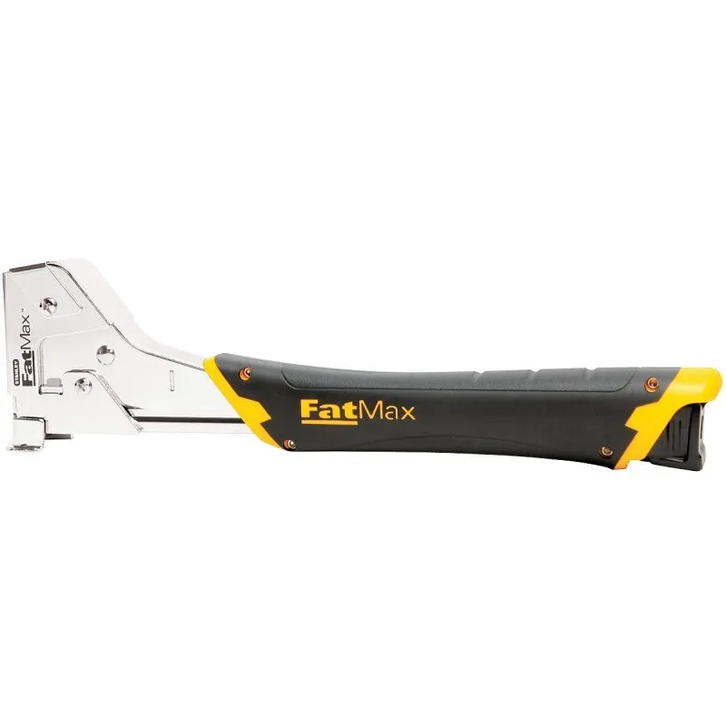 STANLEY PHT250C Hammer Tacker, 168 Magazine, 27/64 in W Crown, 5/16 to 1/2 in L Leg, Steel Staple