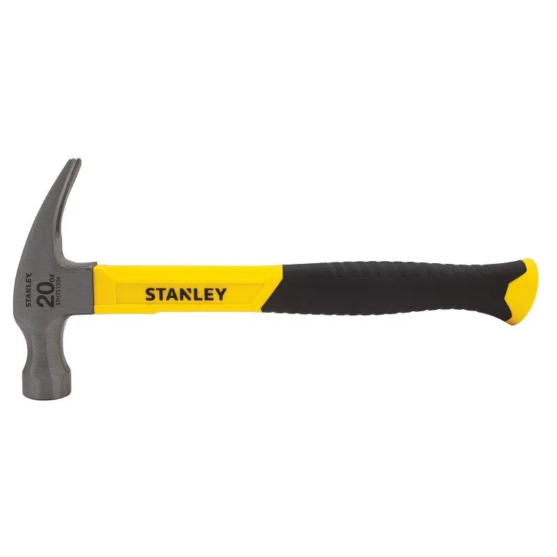 stanley stht51304 nailing hammer 20 oz head rip claw smooth head hcs head