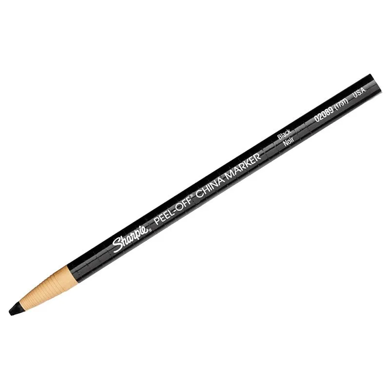 Sanford 02089-SH China Marker, Black (Pack of 12)