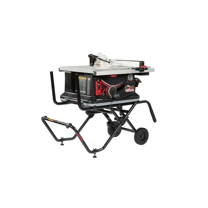 SawStop JSS-120A60 Jobsite Saw PRO with Mobile Cart Assembly – 15A 120V 60Hz