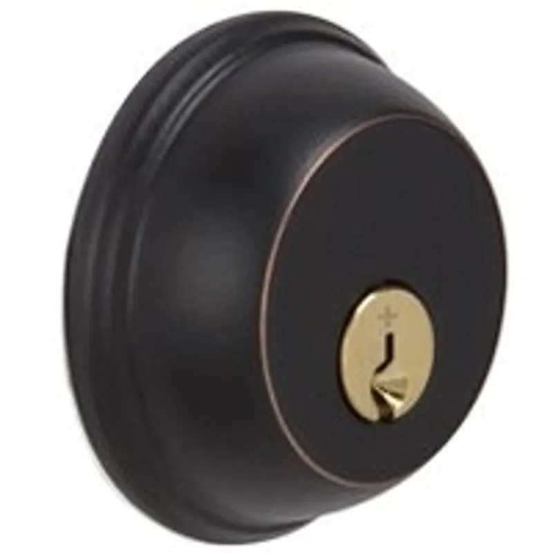 Schlage B62V 716 Deadbolt, 1 Grade, SC1 Key, Metal, Aged Bronze, 2-3/8, 2-3/4 in Backset, C Keyway