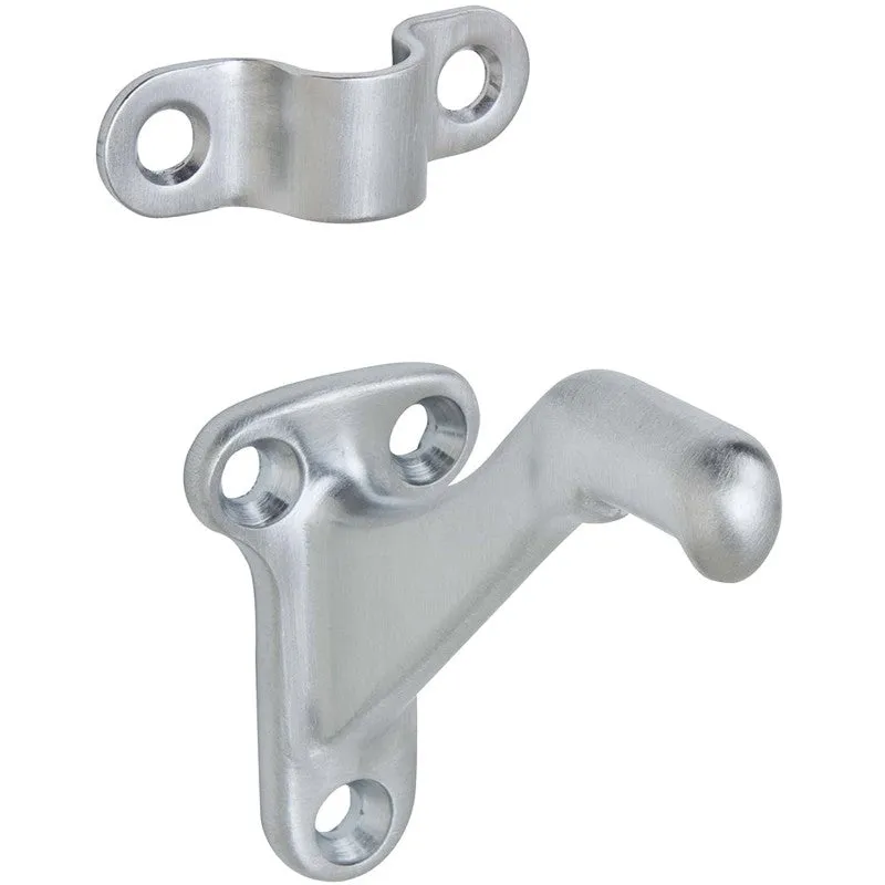 Schlage Ives Series 059B26D Handrail Bracket, Brass, Satin Chrome