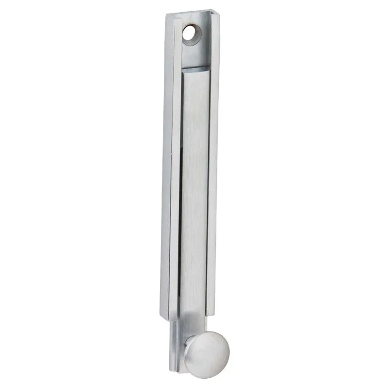 Schlage Ives Series 40B26D4 Light-Duty Surface Bolt, Brass, Satin Chrome